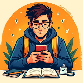 Логотип Телеграм канала jobzstudent. Бесплатная аналитика Telegram каналов