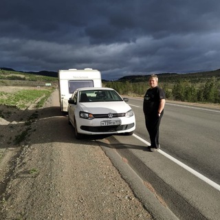 Логотип Телеграм канала Автопутешествия по России. Бесплатная аналитика Telegram каналов