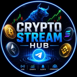 Telegram Channel logo crypto_stream_hub. Free Telegram Channel Analytics