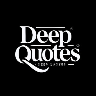Telegram Channel logo Deep Quotes. Free Telegram Channel Analytics
