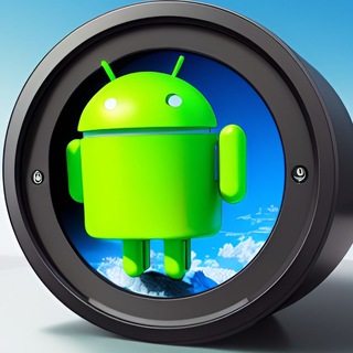 Логотип Телеграм канала androidkinotv. Бесплатная аналитика Telegram каналов