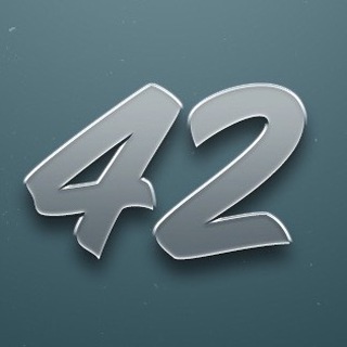 Логотип Телеграм канала 42 секунды. Бесплатная аналитика Telegram каналов