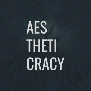 Telegram Channel logo aestheticracy. Free Telegram Channel Analytics