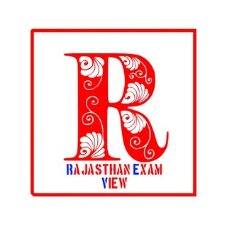 Логотип Телеграм канала rajasthanexamview. Бесплатная аналитика Telegram каналов