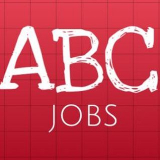 Логотип Телеграм канала abcjobsvacancy. Бесплатная аналитика Telegram каналов