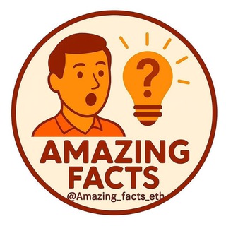 Telegram Channel logo Amazing_facts_eth. Free Telegram Channel Analytics