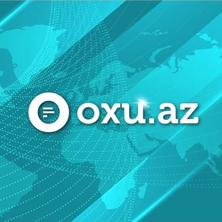 Логотип Телеграм канала Oxu.Az. Бесплатная аналитика Telegram каналов