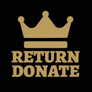 Логотип Телеграм канала Возврат доната. Бесплатная аналитика Telegram каналов