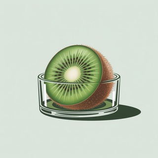 Логотип Телеграм канала kiwivibeee. Бесплатная аналитика Telegram каналов