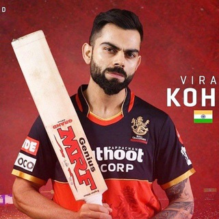 Логотип Телеграм канала virat_kohli_status_fans. Бесплатная аналитика Telegram каналов