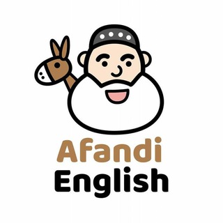 Telegram Channel logo Afandi English. Free Telegram Channel Analytics