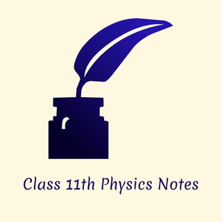 Telegram Channel logo class 11th physics notes. Free Telegram Channel Analytics