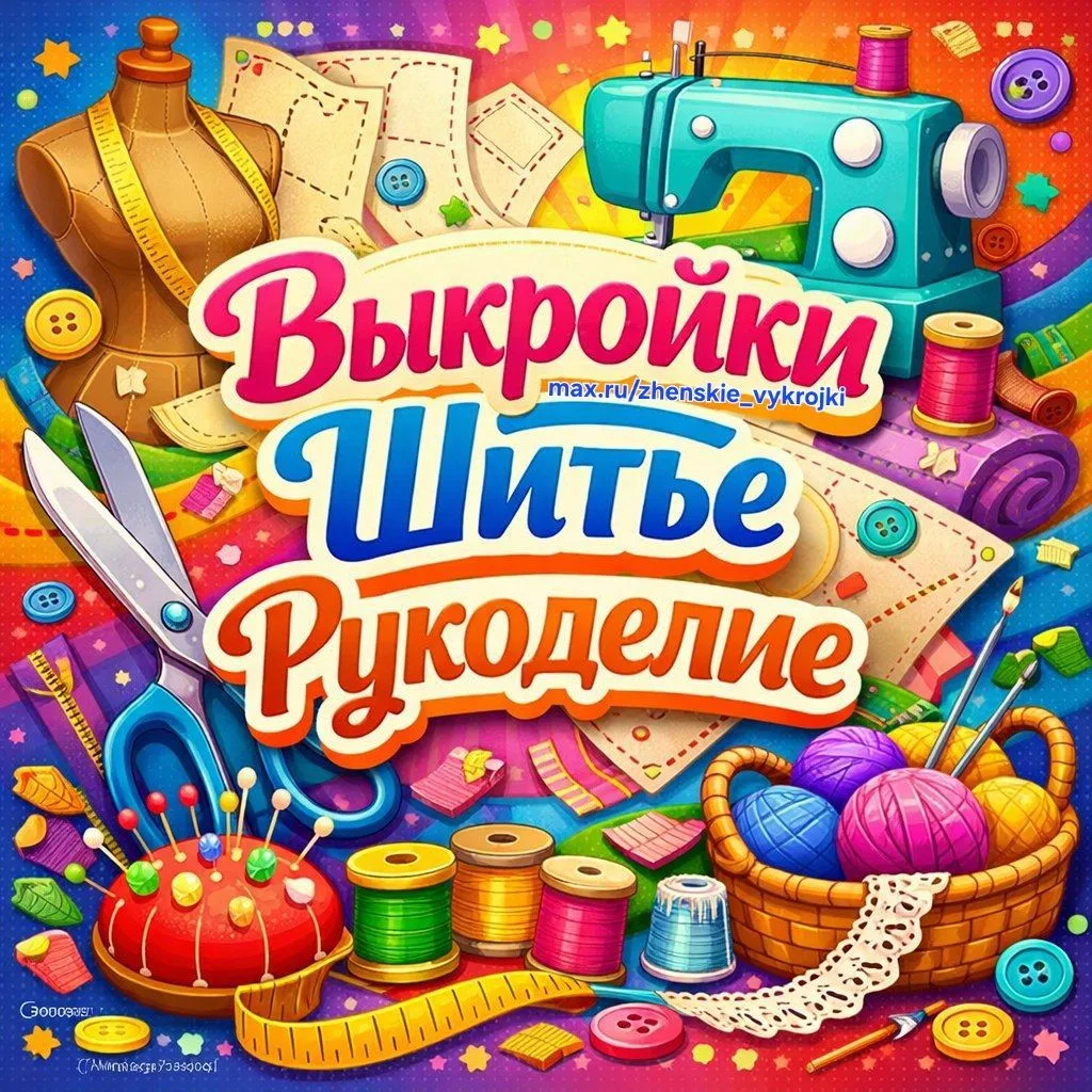 Логотип Телеграм канала zhenskie_vykrojki. Бесплатная аналитика Telegram каналов