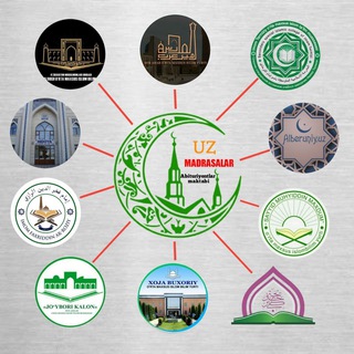 Логотип Телеграм канала O'zbekistondagi Madrasalar. Бесплатная аналитика Telegram каналов