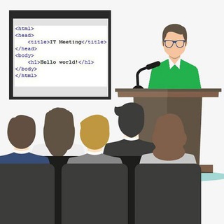 Логотип Телеграм канала ITMeeting. Бесплатная аналитика Telegram каналов