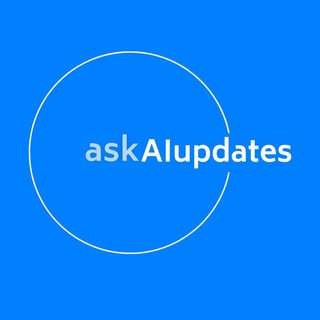 Telegram Channel logo AI Updates. Free Telegram Channel Analytics