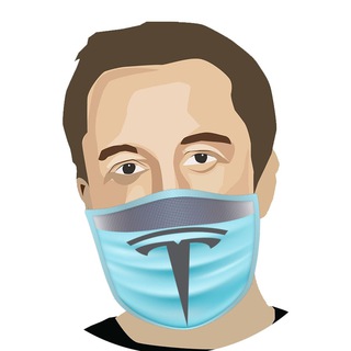 Логотип Телеграм канала Илон в Маске. Бесплатная аналитика Telegram каналов
