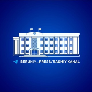 Логотип Телеграм канала BERUNIY_PRESS/RASMIY KANAL. Бесплатная аналитика Telegram каналов
