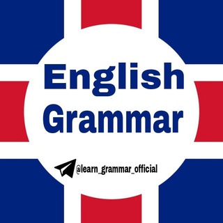Логотип Телеграм канала English Grammar 📖. Бесплатная аналитика Telegram каналов