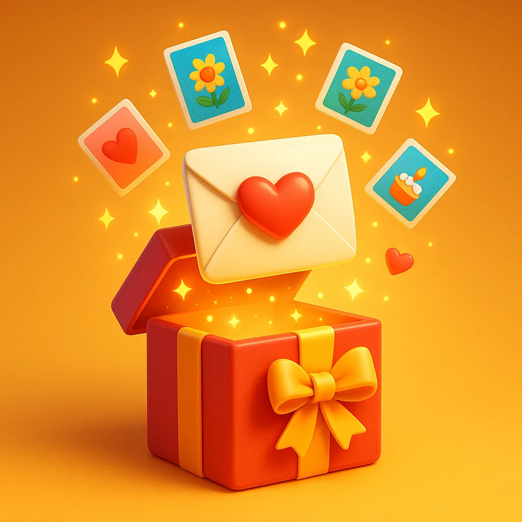 Логотип Телеграм канала otkritka_surprise. Бесплатная аналитика Telegram каналов