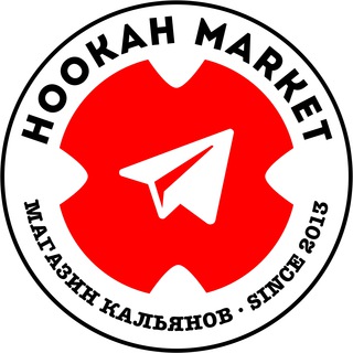 Логотип Телеграм канала HookahMarket. Бесплатная аналитика Telegram каналов