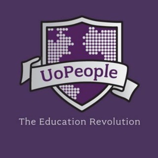 Логотип Телеграм канала UoPeople Community. Бесплатная аналитика Telegram каналов