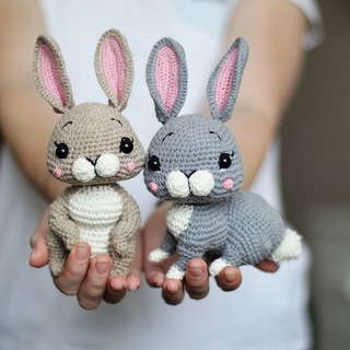 Логотип Телеграм канала zaitsi_amigurumi. Бесплатная аналитика Telegram каналов