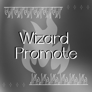 Telegram Channel logo WIZARD PROMOTE. Free Telegram Channel Analytics