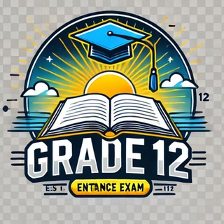Логотип Телеграм канала Ethio_Grade_12_Exam. Бесплатная аналитика Telegram каналов