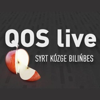 Логотип Телеграм канала QOS live. Бесплатная аналитика Telegram каналов