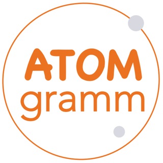 Логотип Телеграм канала AtomGramm. Бесплатная аналитика Telegram каналов