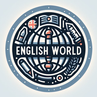Логотип Телеграм канала englworlds. Бесплатная аналитика Telegram каналов