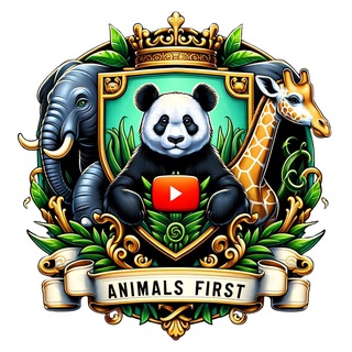 Telegram Channel logo animals_first. Free Telegram Channel Analytics