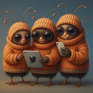 Логотип Телеграм канала Блохи в свитере. Бесплатная аналитика Telegram каналов