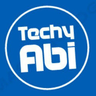 Telegram Channel logo Techy abi group. Free Telegram Channel Analytics
