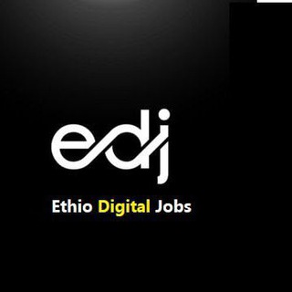 Telegram Channel logo Ethio digital jobs. Free Telegram Channel Analytics