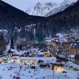 Логотип Телеграм канала dombay_arhiz. Бесплатная аналитика Telegram каналов