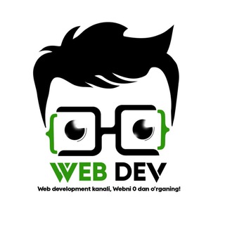 Telegram Channel logo Web Dasturlash kanali. Free Telegram Channel Analytics