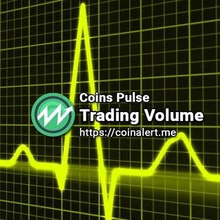 Логотип Телеграм канала Coins Volume Pulse - Coinalert.me. Бесплатная аналитика Telegram каналов