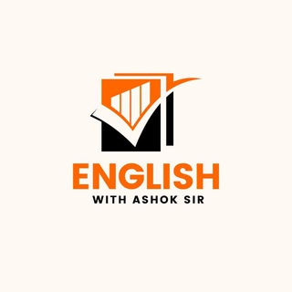 Telegram Channel logo English with Ashok Sir. Free Telegram Channel Analytics