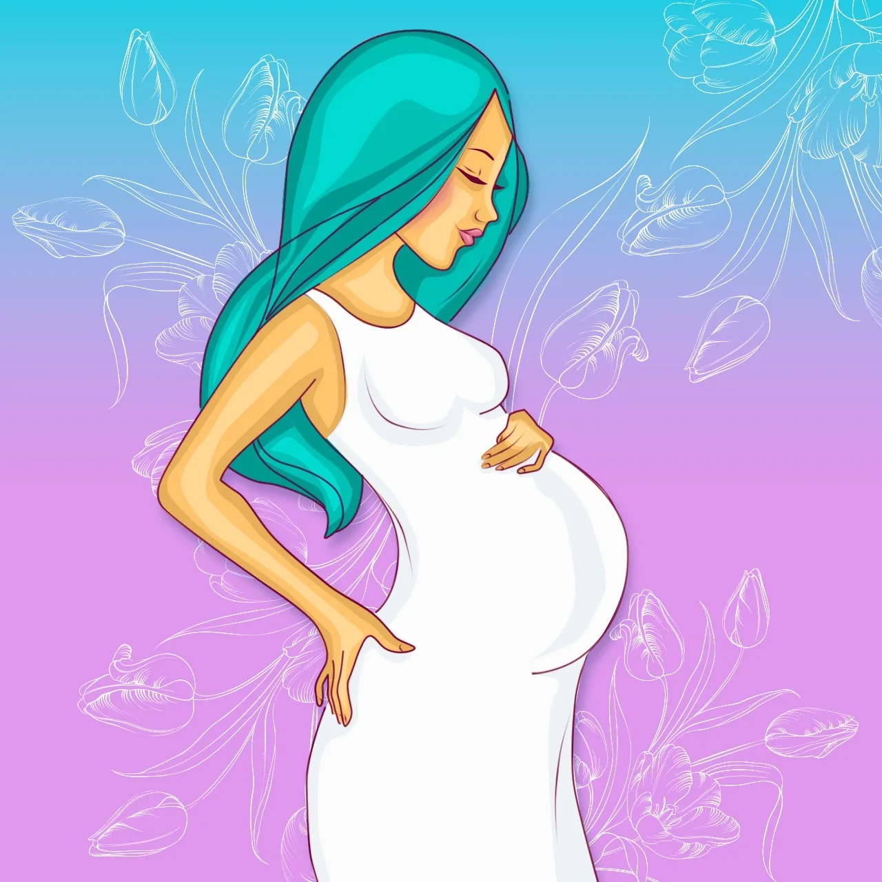 Логотип Телеграм канала beremennost_knigi. Бесплатная аналитика Telegram каналов