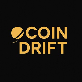 Логотип Телеграм канала coindrift_daily. Бесплатная аналитика Telegram каналов