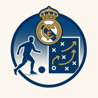 Логотип Телеграм канала realmadridtactic. Бесплатная аналитика Telegram каналов