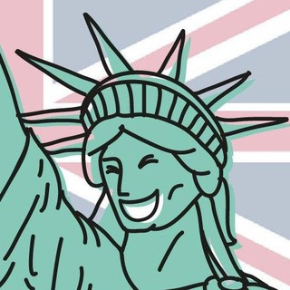 Логотип Телеграм канала Английский через мемы (канал на продаже). Бесплатная аналитика Telegram каналов