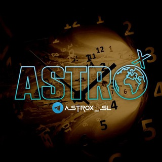 Telegram Channel logo 𝗔𝘀𝘁𝗿𝗼𝗫 🇱🇰. Free Telegram Channel Analytics