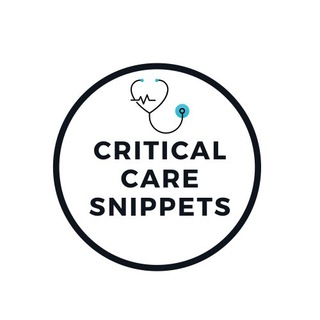 Логотип Телеграм канала Critical Care Snippets. Бесплатная аналитика Telegram каналов