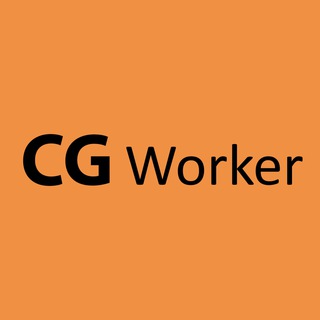 Логотип Телеграм канала CG_Worker. Бесплатная аналитика Telegram каналов