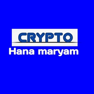 Telegram Channel logo Cryptohanamaryam. Free Telegram Channel Analytics