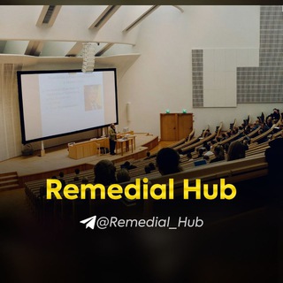 Telegram Channel logo remedial_hub. Free Telegram Channel Analytics