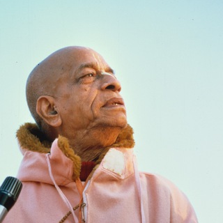 Логотип Телеграм канала Лекции Шрилы Прабхупады. Бесплатная аналитика Telegram каналов